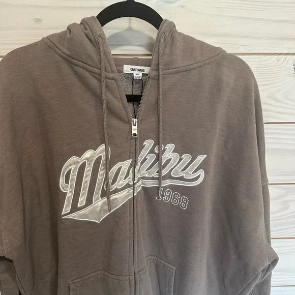 Brown Garage Malibu 1968 Hoodie Jacket - Picture 3 of 4